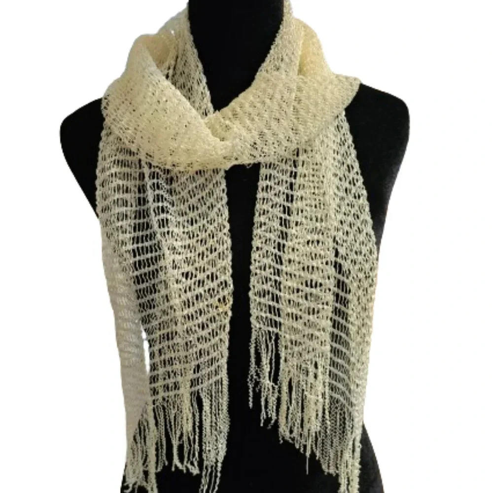 Elegant Cream color Scarf/Shawl